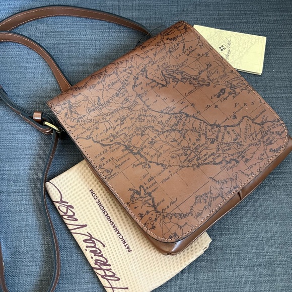 NWT PATRICIA NASH GRANADA LEATHER CROSSBODY BAG - Picture 1 of 13